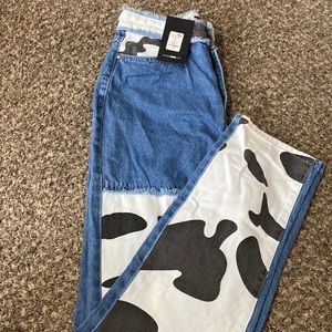 Fashion nova cowgirl colorblock